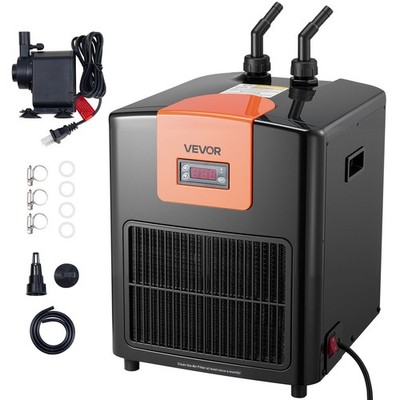 VEVOR Aquarium Chiller 110 Gallon 1/3 HP Water Chiller Hydroponics Fish Tank