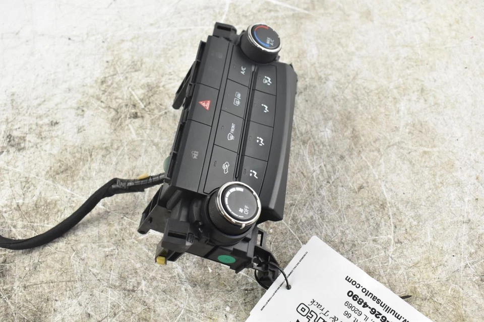 Toyota Camry 2016 unidad de control de temperatura manual de aire acondicionado usado 655-72521 Foto 2 de 4