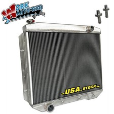 Radiator Full Aluminum For 1957-1959 58 Ford Fairlane Ranchero Edsel Mercury V8