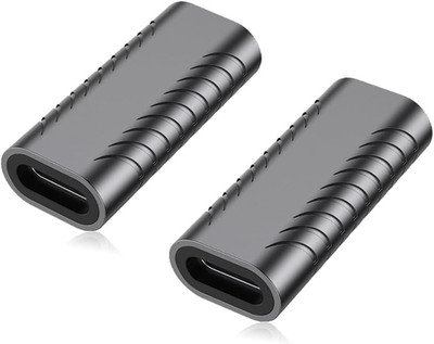 Auvipal 240W USB C Coupler (2 Pack), USB Type C Female to Female Adapter Extende