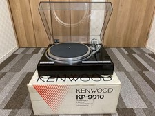 Kenwood KP-9010 Turntable Record Player Boxed Maintained Tested w/ Headshell JP