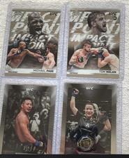 Topps 2023 Chrome UFC 8 Card Lot Michael Page Tom Nolan Arnold Allen