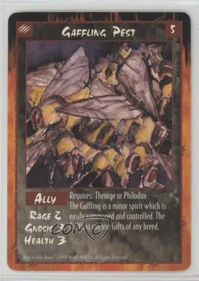 1995 Rage CCG Unlimited Gaffling Pest