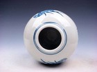 Blue&White Porcelain Cranes Lotus Themes Painted Round Tea Caddies Jar #06222203 — photo 6
