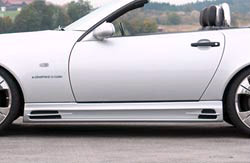 1997-2004 Mercedes SLK R170 Rieger Brand Genuine Side Skirt Pair 
