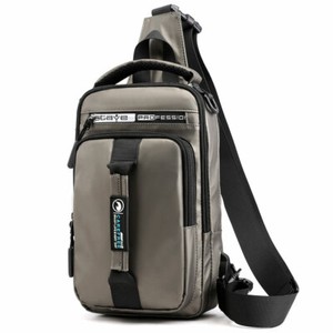 Shoulder Chest Sling Bags Travel Casual Motorbike Backpack Canvas Rucksack Army