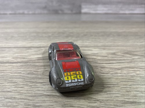 Matchbox #7 Porsche 959 Silver Made In Macau - Picture 3 of 8