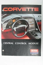 Chevrolet Corvette Central Control Module CCN diagnosis codes system components