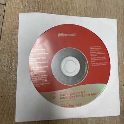 Microsoft IntelliType Pro 6.3 Windows & Mac
