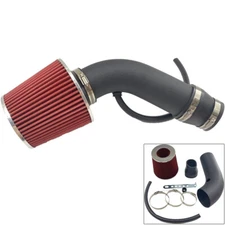 New 3" Cold Air Intake Filter Induction Kit Pipe Power Flow Hose System US Stock
