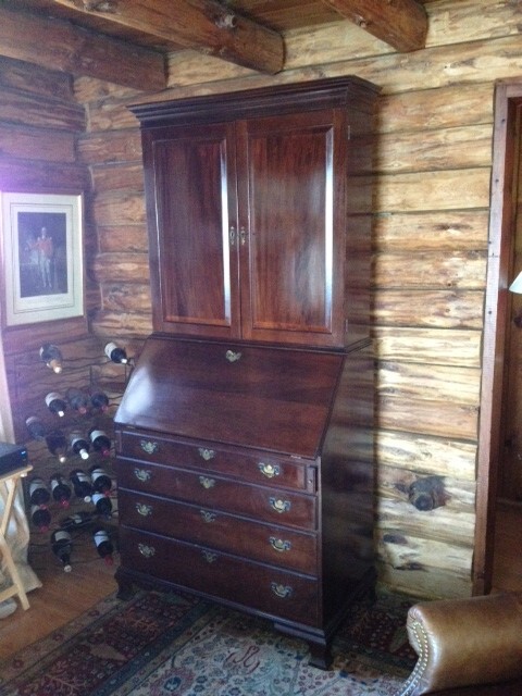 Craftique solid mahogany secretary