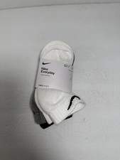 Nike Dri-Fit Everyday Cushioned No Show Socks Size Small 3 Pack Women Size 4-6