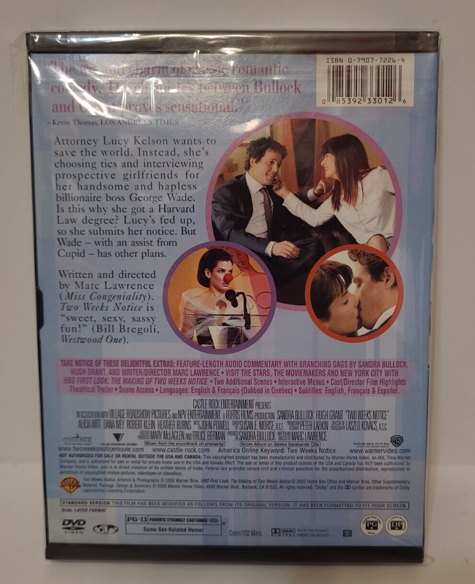 『TWO  WEEKS』DVD-BOX Two Weeks DVD, 2007, Sally Field, Ben Chaplin BRAND NEW
