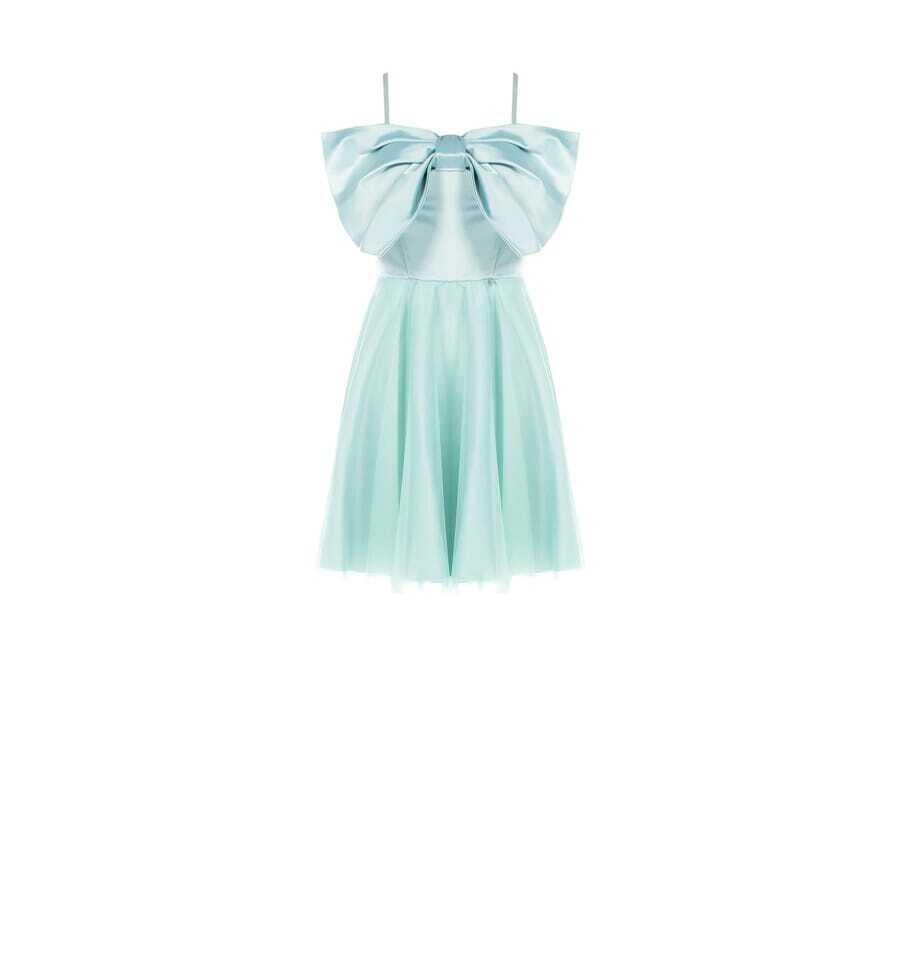 Traje Corto Fiesta de Graduación A Rueda Con Maxi Lazo Rinascimento Primavera