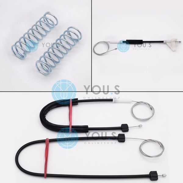 You.S Fensterheber Reparatursatz Seilzug Vorne Links FüR VW Polo Variant (6KV5)-image
