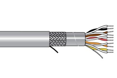 ALPHA WIRE 5124C-SL005 Slate - 30.48m (100ft)/Spool
