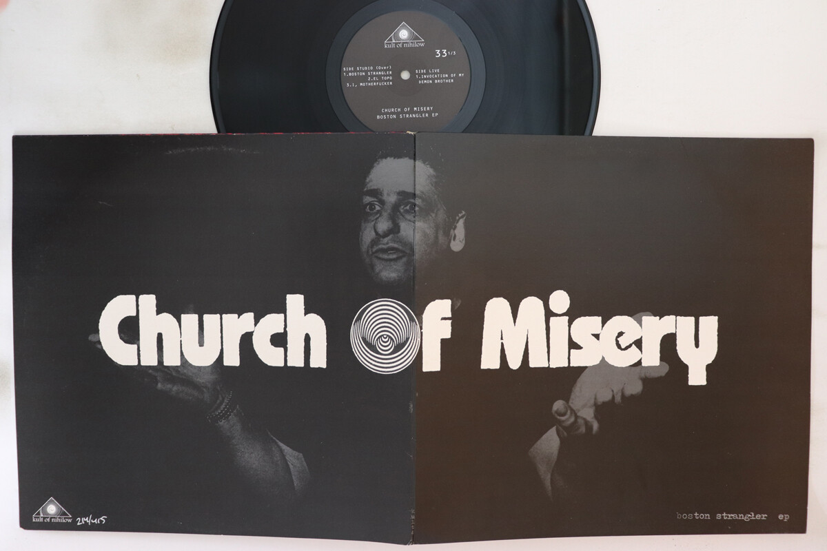 フィンランドLP Church Of Misery Boston Strangler KULT4 KULT OF NIHILOW /00400 LP/GF CHURCH OF MISERY Boston Strangler KULT4 KULT OF NIHI