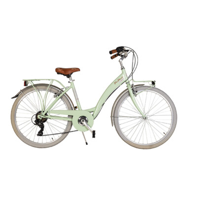 Via Veneto Nuvo' Fahrrad Lady 6 Gang aus Aluminium Größe 46, drei Farben