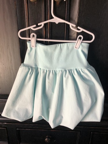 Girls Light Blue Zara Bubble Skirt Size 11/12 - Picture 2 of 5