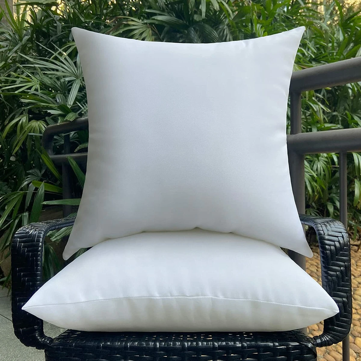 Outdoor Pillow Inserts Waterproof 20 x 20 Throw Pillow Inserts for