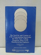 SME Blue Book Content of CNC Programming Knowledge Engineer College 1991 PB