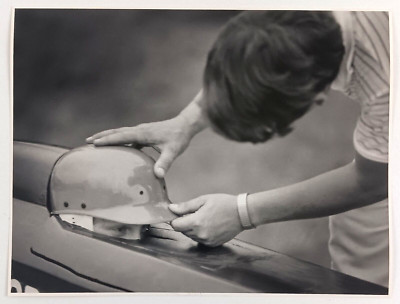 1984 Charlotte NC Soap Box Derby Race Tyvola Road Practice Vintage Press Photo