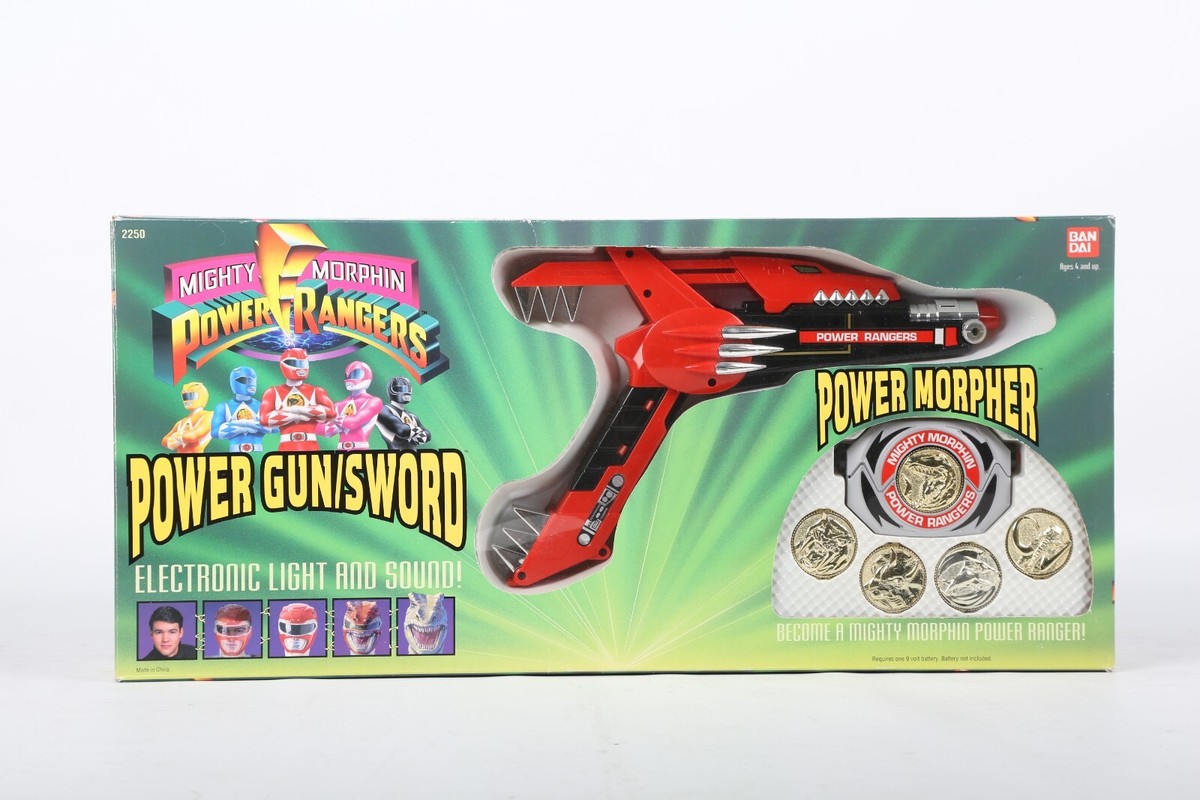 Bandai 1993 Vintage Mighty Morphin POWER RANGERS POWER MORPHER