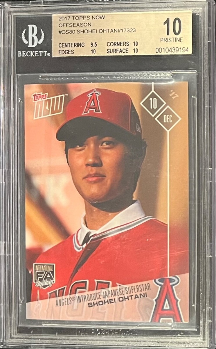 PRISTINE BGS 10 2017 Topps Now Online Exclusive Off-Season PRISTINE BGS 10 2017 Topps Now Online Exclusive Off-Season