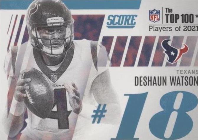 2022 Score Deshaun Watson #T18 - 1 of 2