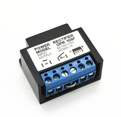 1X Motor Brake Brake Rectifier OPR109F Full Wave Rectifier AC100/110V DC90V 1A