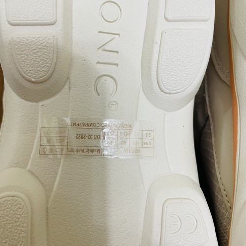Vionic Krisha Damenschuhe Turnschuhe 9,5 Medium cremefarben pfirsichfarben Slipper sportlich - Bild 6 von 17