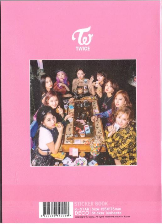 TWICE Photo Sticker Book 02 K-POP TWICE-02 | eBay