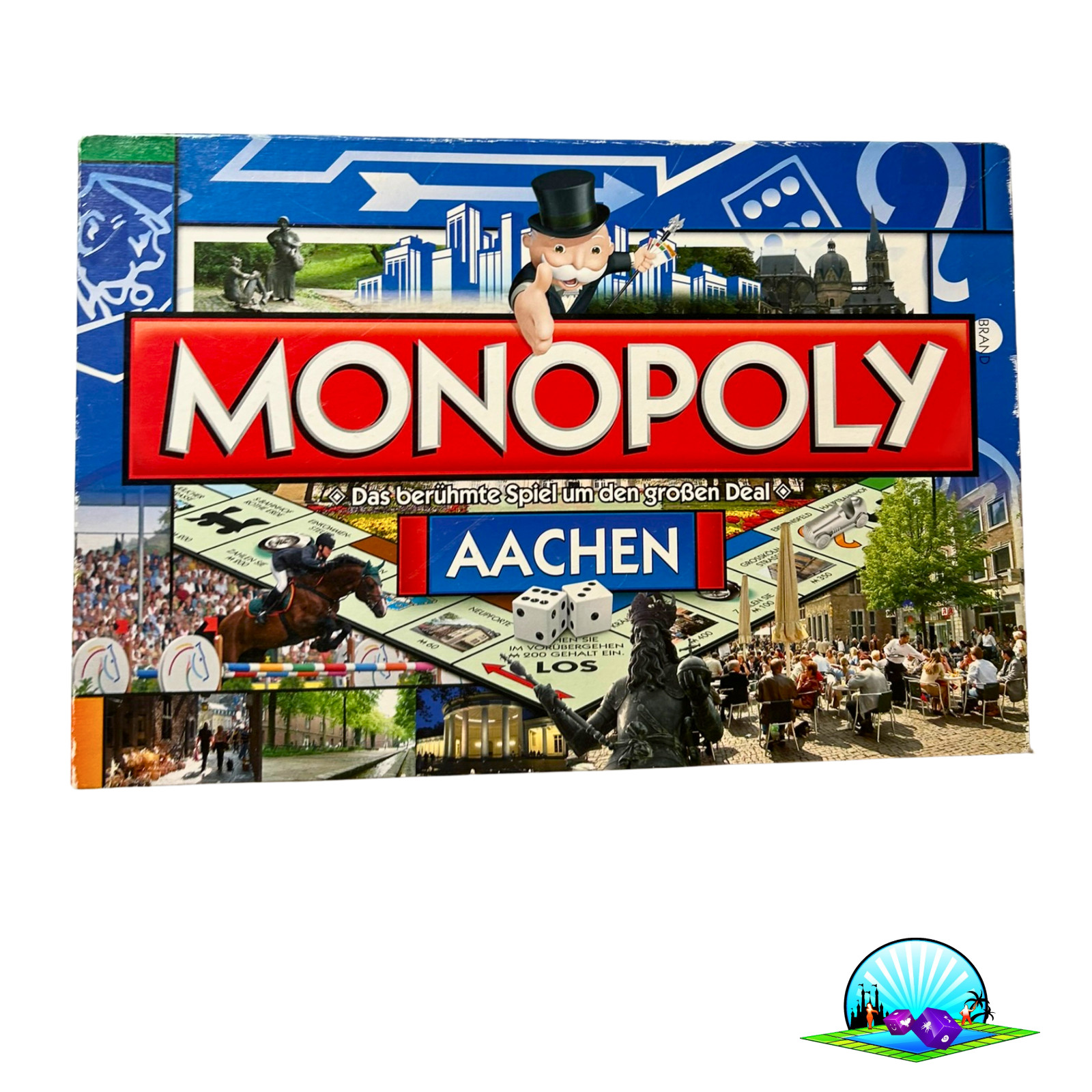 Monopoly Aachen Städte Edition Winning Moves - Vollständig