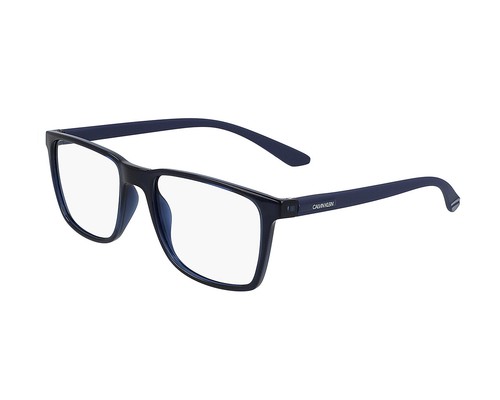 Calvin Klein Occhiali da Vista CK19573 43177 405 Blu Uomo Rettangolari |  eBay