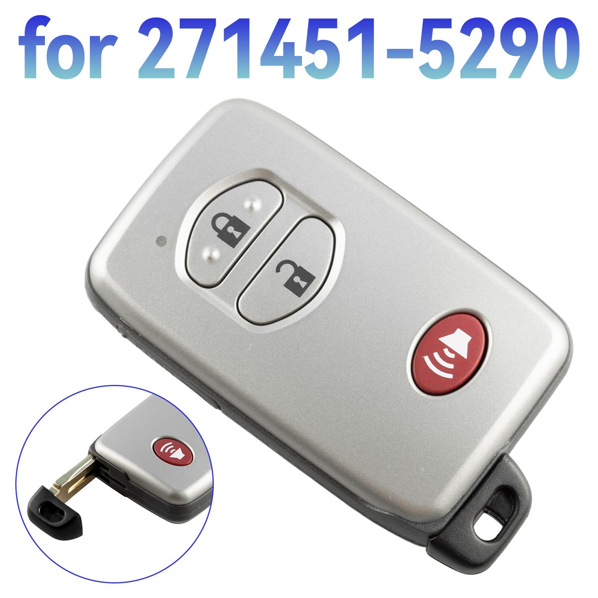 For 2010-2015 Toyota Prius / Plug-In Smart Key Remote Fob HYQ14ACX 271 - Foto 3