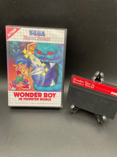 Wonder Boy In Monster World - SEGA Master System - OVP / Boxed - PAL / EUR - TOP