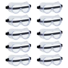 10 X Safety Goggles Protective Glasses Eye Protection Anti-Fog Lab Work PPE Wear