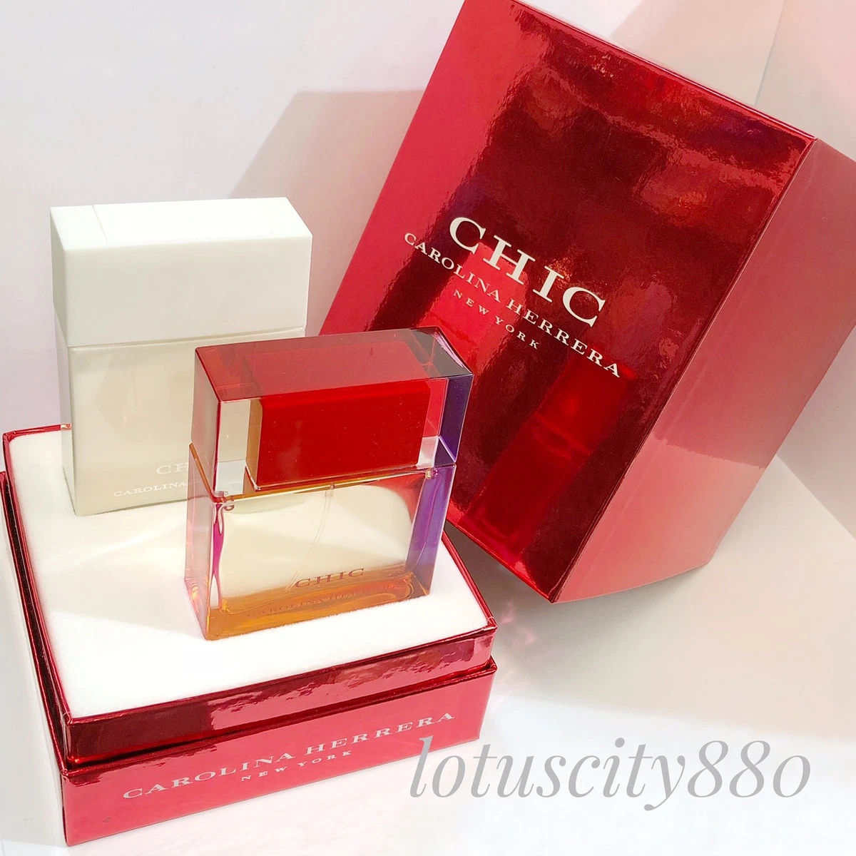 CAROLINA HERRERA CHIC 50 EDP SPRAY 100ml Perfume Lotion WOMENS PERFUME RARE
