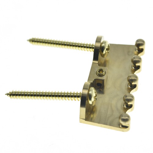Solderless Brass Tremolo Trem Claw w/ Steel Screws for Floyd Rose/Strat Tremolos - Picture 11 of 14