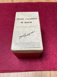 Vintage Pocket Cyclopedia Of Health, Dr William Brady, Boxed Set 24 Booklets