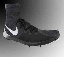 NIKE ZOOM VICTORY XC 4 UNISEX SPIKE RACING SHOES 878804-001 BLACK/WHITE/GREY