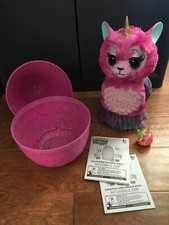 Hatchimals WOW Pink Llamacorn with Plastic Egg Strawberry, Instruction Manuals