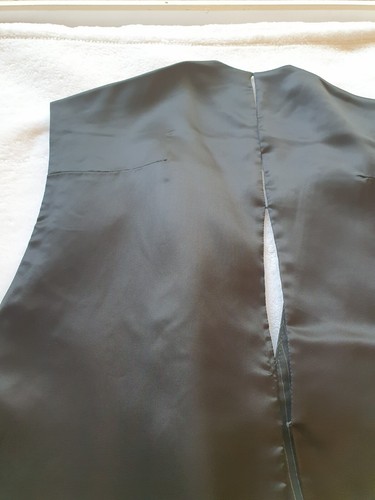 DIOR HOMME 2009 SS RUNWAY CAMPAIGN back SLASHED vest gilet black eu 50 - Picture 19 of 24