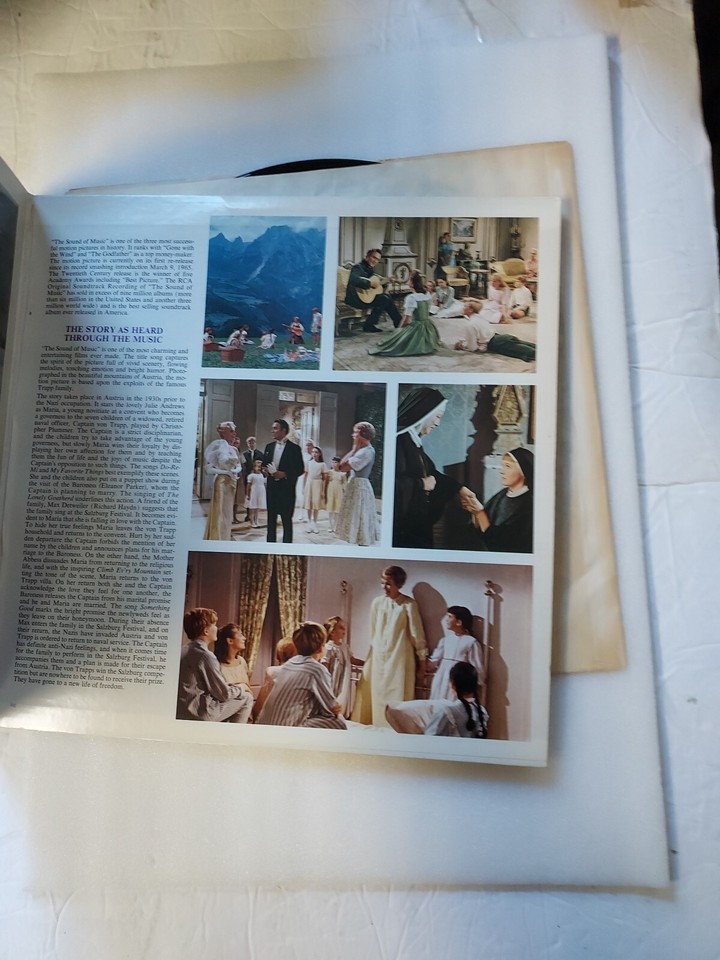 Vinyl Record LP The Sound of Music Soundtrack VG eBay