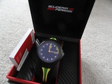 Scuderia Ferrari Quartz Men's Watch with Box and Owners Manual