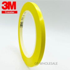 3M 07180 Yellow Fine Line Vinyl Tape 471, 1/4" x 36 yds premium perfomance 6mm W