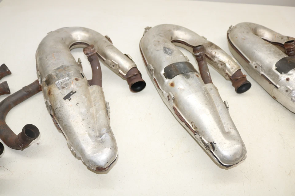 Tubos de tubo de cámara de expansión de escape Ski-doo Formula Iii 600 1998 Foto 3 de 4