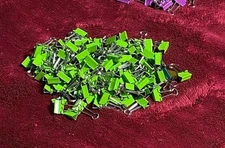 PREOWNED USED MR.PEN 72 PC Green Home Office, Business Paper Clips Binder Clamps