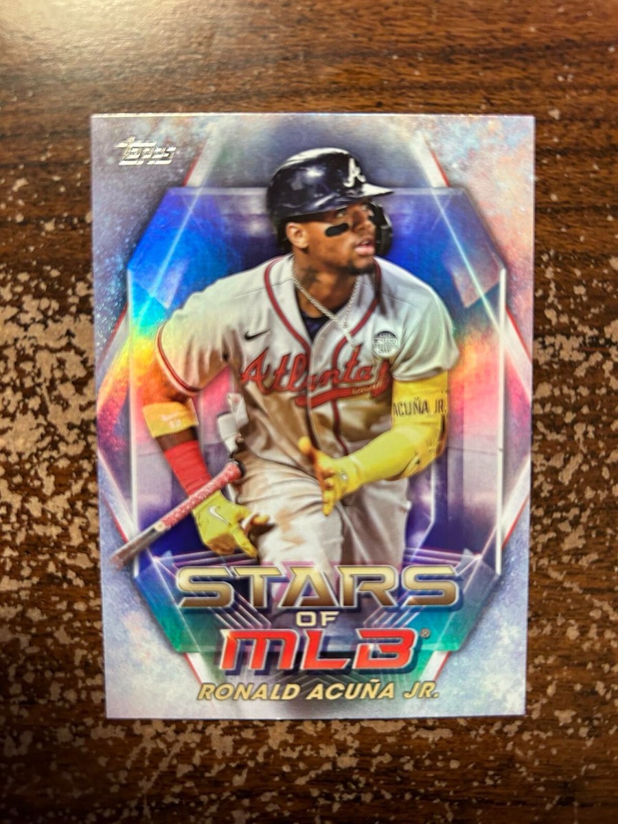 イ*ー様 2023 TOPPS LUMINARIES Ronald Acuna Amazon.com: RONALD ACUNA JR. 2023 Topps Stars of the MLB #SMLB-3