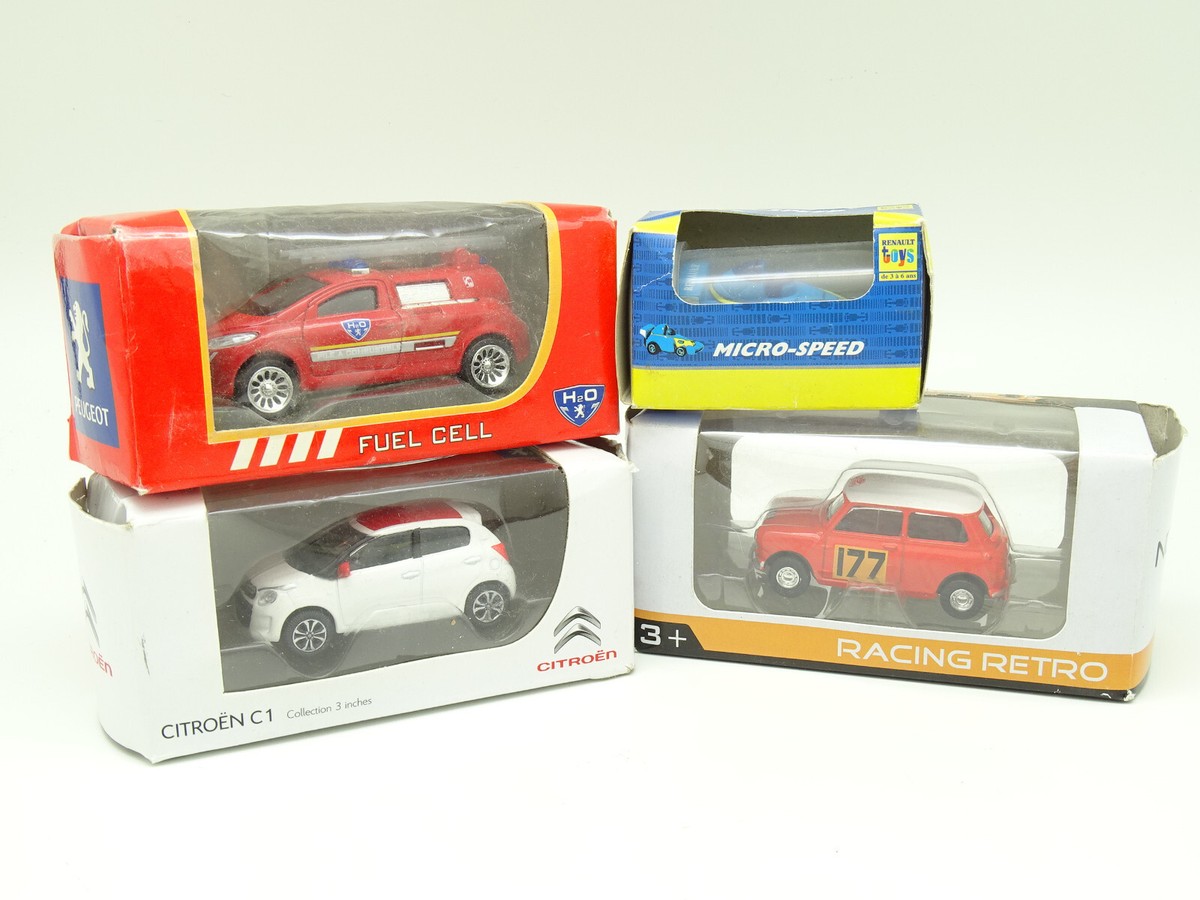 UH / Norev Presse 1/43 - Lot de 4 Citroen DS B
